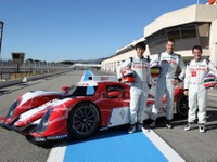 トヨタのHVルマンレーサー、TS030…中嶋一貴選手が初テスト 画像