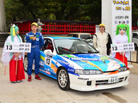 “痛車”のメロンブックス、12年も全日本ラリーに参戦 画像