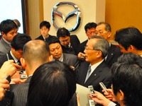 マツダ山内社長、海外生産比率を50％に引き上げ…2015年までに 画像