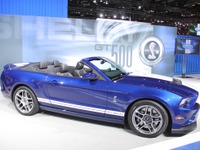【シカゴモーターショー12】フォード マスタング にシェルビーGT500…650psのコンバーチブル登場 画像