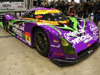 SUPER GT、エヴァカラーの紫電がラストラン 画像