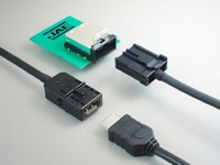 日本航空電子、HDMI規格に適合した車載用コネクタを開発 画像