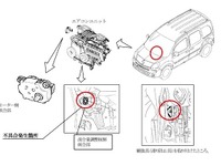 ルノー カングー、デフロスタの性能が低下 画像