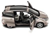 【ジュネーブモーターショー12】フォード B-MAX、ピラー一体の両側スライドドア採用 画像