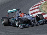 シューマッハ、新型車にご満悦 画像