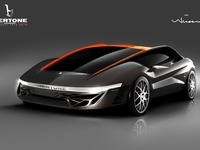 【ジュネーブモーターショー12】ベルトーネ ヌッチオ…ミッドシップスポーツ現る 画像
