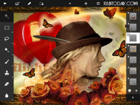 ［MWC 12］Photoshop Touch、本格的な機能を搭載 画像