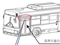 日野 ブルーリボン2、扉の開閉ができない　路線バス 画像