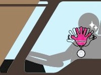 紳士的なトラックドライバーのしるし「ジェントルマーク」　首都高が配布  画像