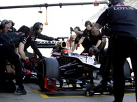 F1バルセロナテスト、2日連続でロータスがトップ 画像