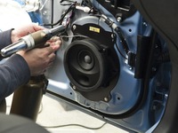 【写真蔵】SonicPLUSプリウス専用スピーカーをPHVにインストール 画像
