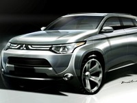 【ジュネーブモーターショー12】三菱 アウトランダー 新型…コンセプトモデルのデザインをブラッシュアップ 画像
