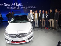 【ジュネーブモーターショー12】メルセデスベンツ Aクラス 新型を先行公開…若者層獲得の切り札［写真蔵］ 画像
