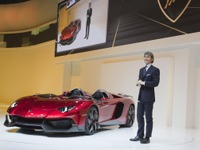 【ジュネーブモーターショー12】ランボルギーニ アヴェンタドール に「J」 画像