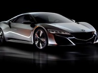 ホンダ NSX コンセプト…ダイナミックなスタイリングに高まる期待［動画］ 画像