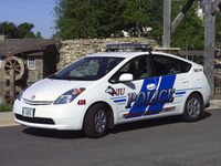 トヨタ・プリウスのパトカーデビュー 画像