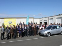 米ベンチャーCODA、初の量産EVがラインオフ 画像