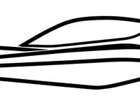 【ニューヨークモーターショー12】米フィスカー、謎の新型車を予告…BMWエンジンのスポーツセダンか 画像