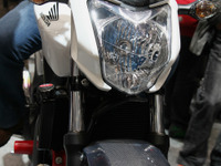 【東京モーターサイクルショー12】発売間近、ホンダ NC700S の収納スペースに関心 画像
