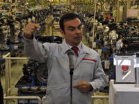 日産ゴーン社長、12年度は「力強い1年にできる」 画像