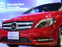 【バンコクモーターショー12】メルセデス Bクラス の右ハンドル、日本より先に登場 画像