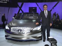 【ニューヨークモーターショー12】日産EV戦略の「未来予想図」、ゴーン社長が披露 画像