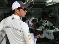 小林可夢偉「上海を前に気分は上々」 画像