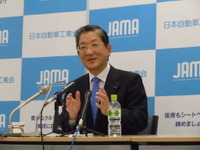 自工会志賀会長、新興国で「日本のブランド力を買ってもらう努力が必要」 画像