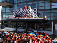 【F1フランスGP】王者の作戦は4ストップ…シューマッハ優勝 画像