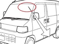 三菱 ミニキャブ など---助手席のチャイルドシートに注意 画像