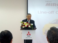 三菱タイ法人の村橋社長「今年の総需要は100万台を大きく上回る」と予測 画像