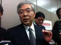 ホンダ岩村副社長、独社火災による樹脂不足「今のところ気にする必要はない」 画像