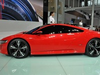 【北京モーターショー12】ホンダ/アキュラ NSXコンセプト 詳細画像…深紅のボディカラーで登場 画像