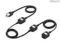 ケーブル上に差し込み口…すっきり電源タップ 画像