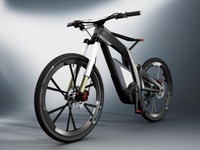 アウディから電動アシスト自転車コンセプト、e-bike…最高速は80km/h 画像
