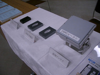 【三菱電機DSRCデモ】その1…先駆者が試作器を披露 画像