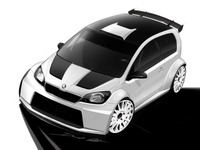 VW up!のシュコダ版 Citigo 、ラリーコンセプト公開 画像