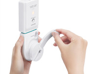 ソニー、スマホ補助バッテリ、手回し充電対応 画像