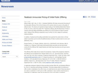 Facebook、18日に上場決定…1株38ドル 画像
