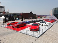 フェラーリの巨大展示スペースが完成…中国上海市 画像