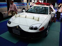 愛知県警の三菱 GTO パトカー見参 画像