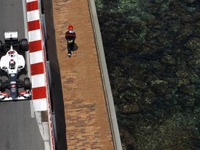 【F1 モナコGP】小林可夢偉「ドライブを続けると危険な状態だった」 画像