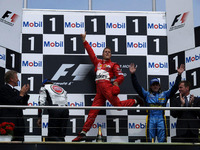 【F1ドイツGP】決勝…優勝シューマッハより2位ホンダ!! 画像