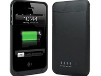 ラジオでiPhone音楽再生、 FMトランスミッタ付き補助バッテリ 画像