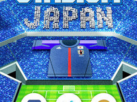 サッカー日本代表戦の感動をアプリで共有 画像