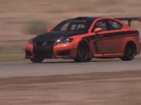 レクサス IS-F レーサー、パイクスピークに向けて初テスト［動画］ 画像