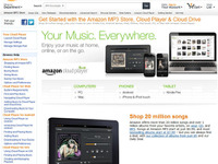 アマゾン、クラウド音楽管理のiPhoneアプリ 画像