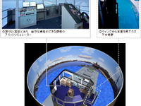 商船三井、全方位視野に対応した高機能操船シミュレーターを導入 画像