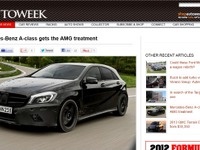 メルセデス Aクラス 新型の頂点、A45 AMG …330psターボ搭載か 画像