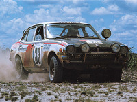 【三菱WRCヒストリー】1976年、ランサー表彰台独占 画像